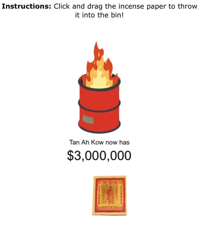r/singapore - Created an online incense burner