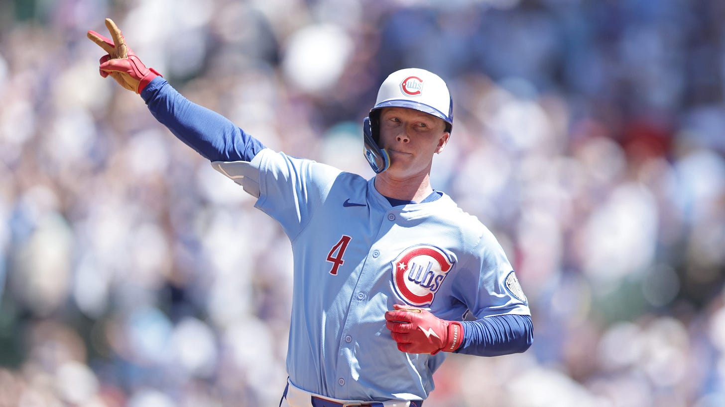 Pete Crow-Armstrong has six RBIs in Cubs' win
