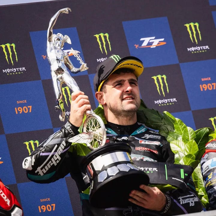 Michael Dunlop had a day on Friday. 📷 iomttraces.com