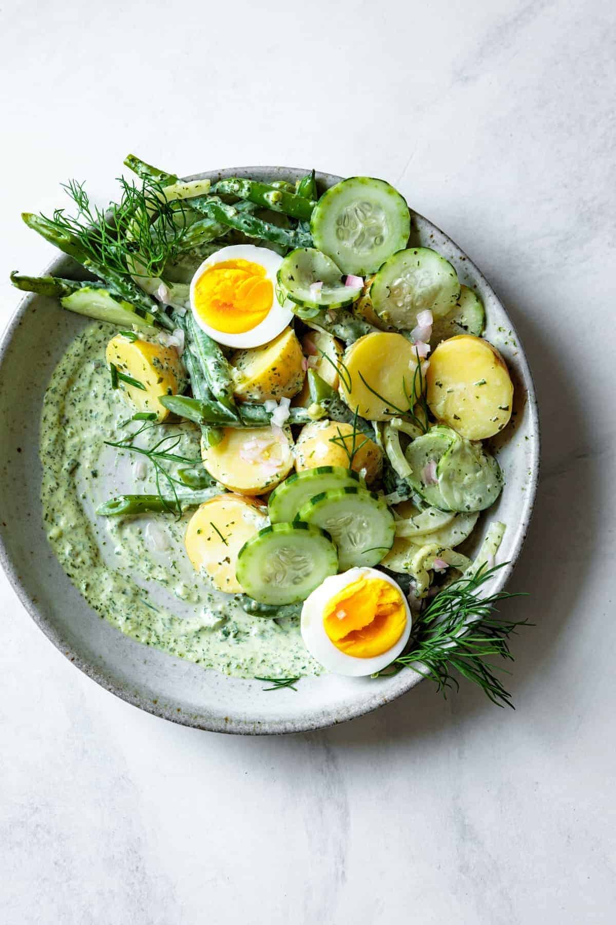 delicious Green Goddess Potato Salad delicious Green Goddess Potato Salad