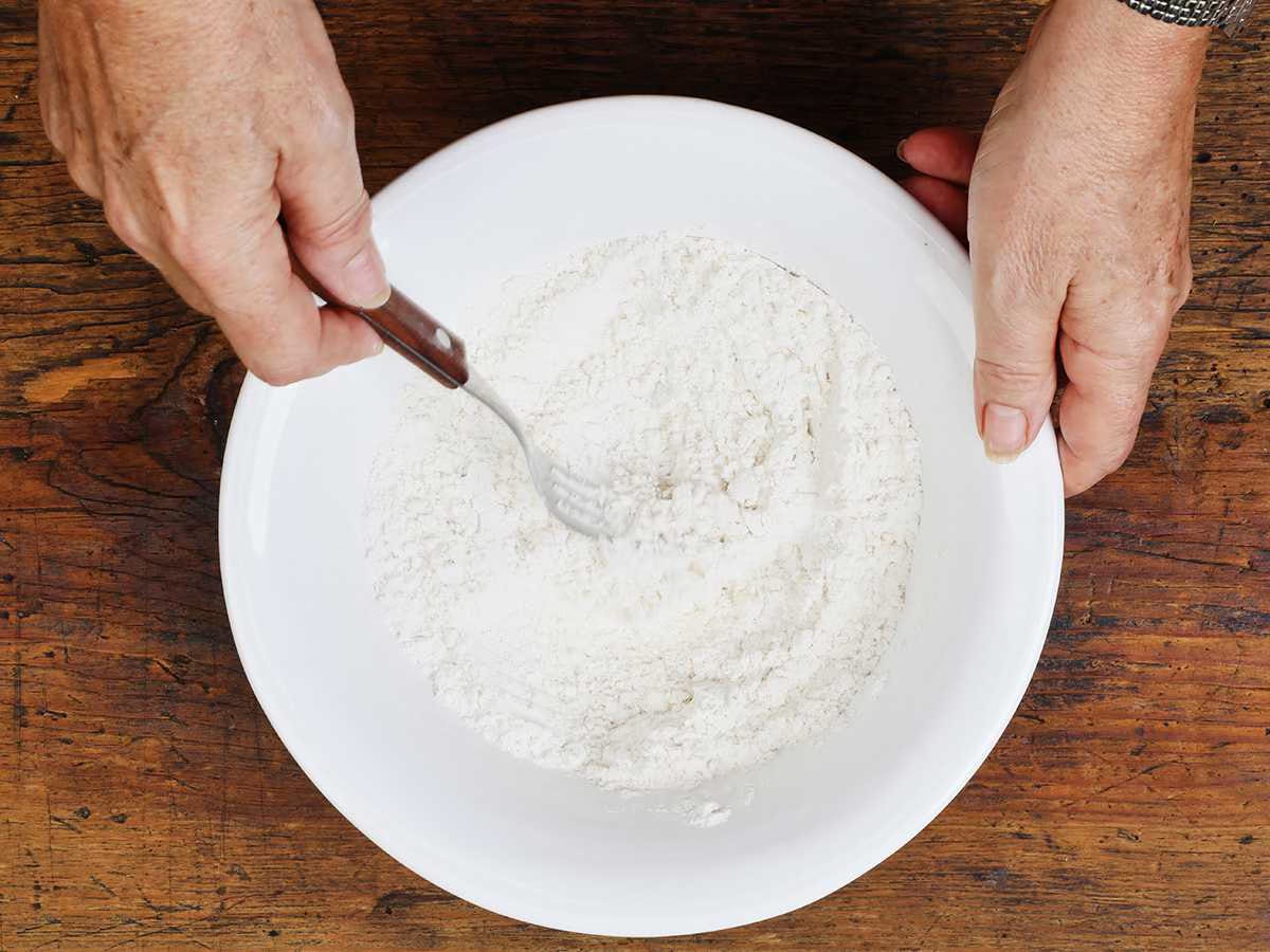 Mixing Buñuelo Dough