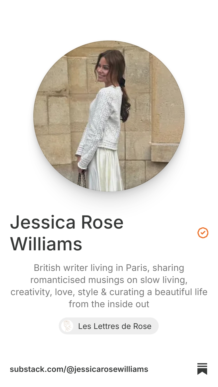 Jessica Rose Williams | Substack