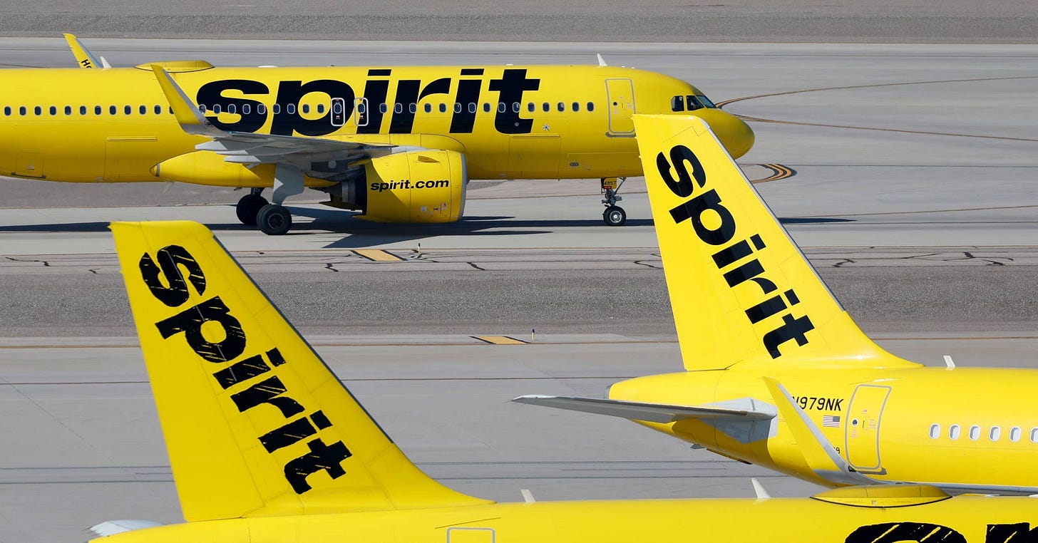 Spirit Airlines Makes Major Move After Second Bankruptcy Filing - Men's  Journal