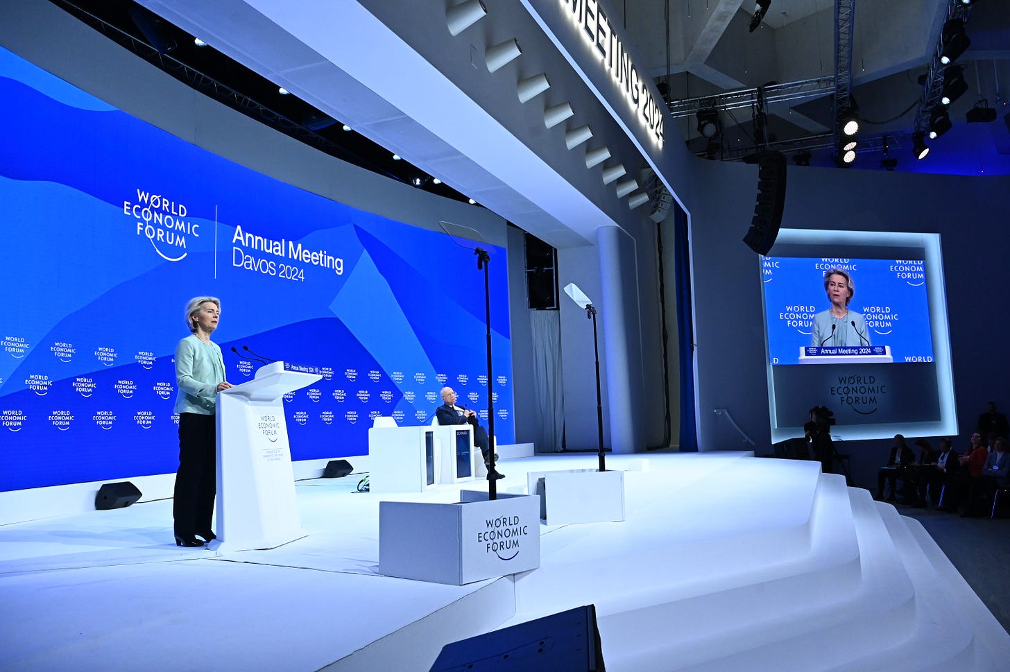 President von der Leyen in Davos 2024