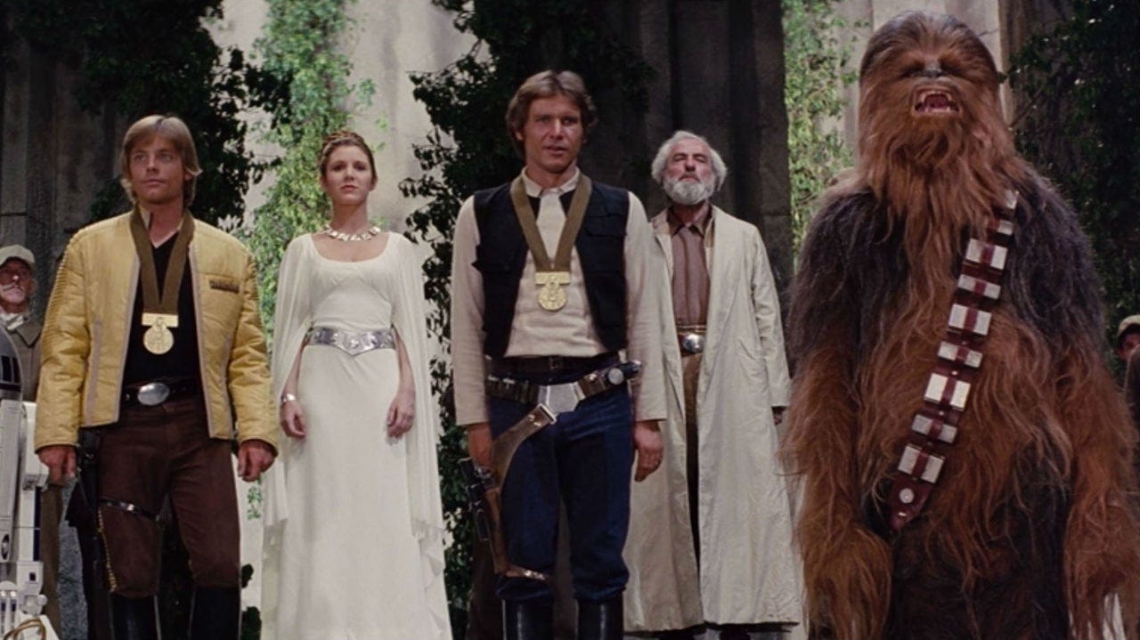 Award Ceremony from Star Wars: A New Hope