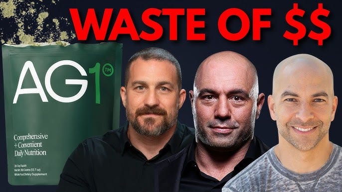 The Junk Science of Athletic Greens (AG1) The Junk Science of Athletic Greens (AG1)