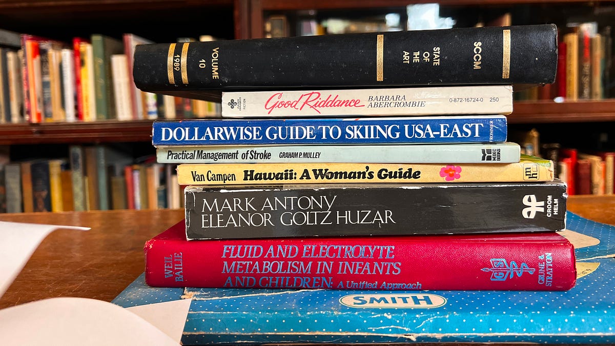 Is an AI company buying up all the used books? (I don’t think so, not this time.) | #103