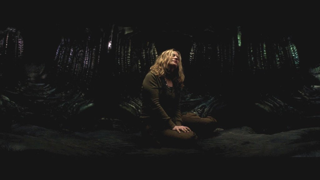 Dr. Ventress from the film Annihilation talking about the alien in the lighthouse