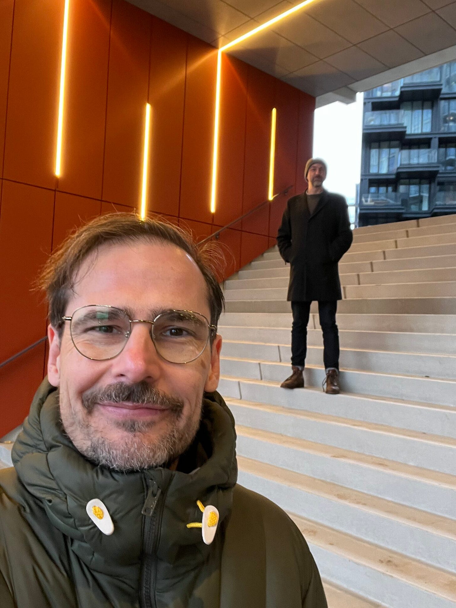 Jochen und Michael in AMsterdam Noord