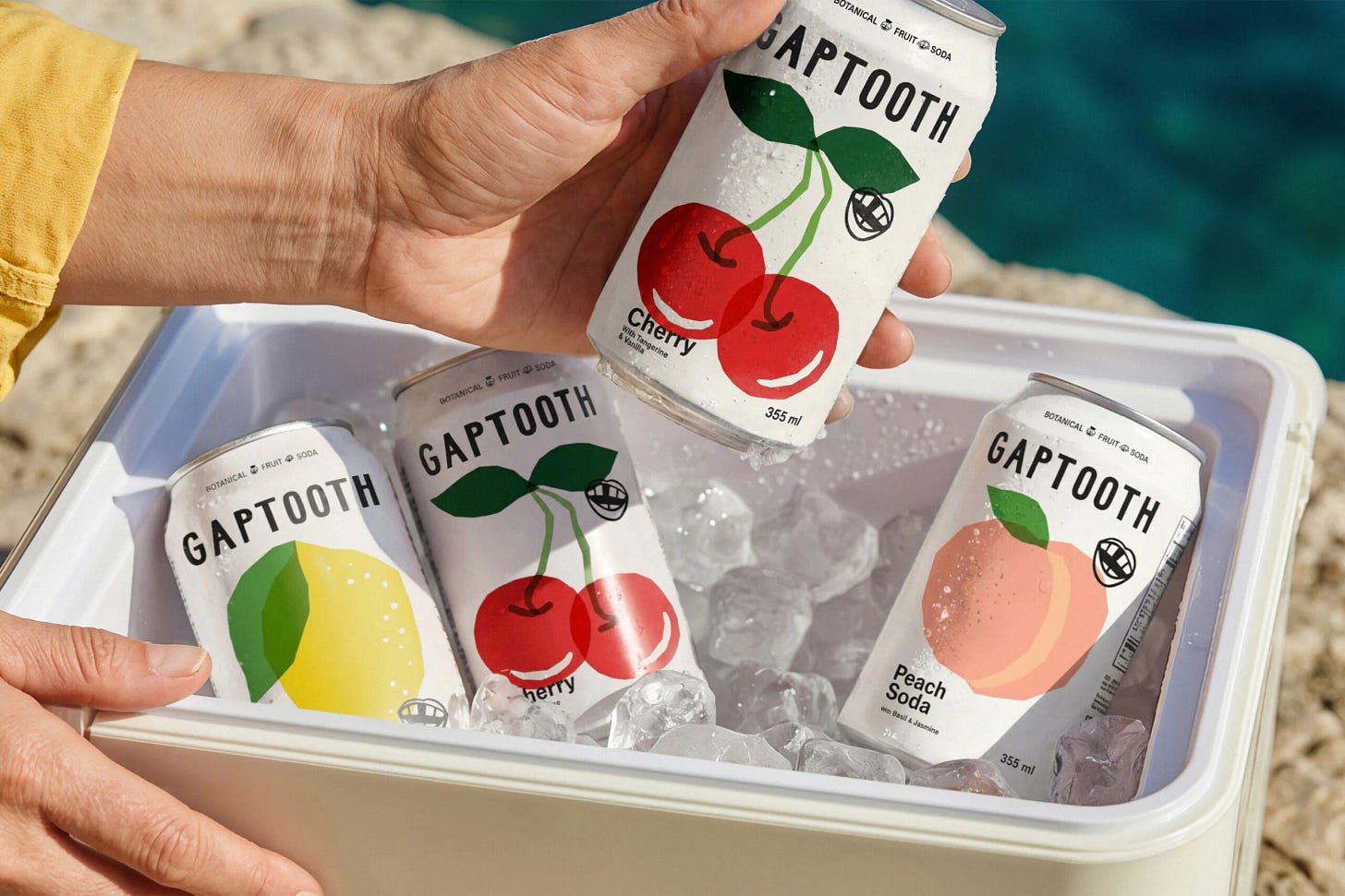 gaptooth soda saint urbain branding packaging logo wordmark bpo review can