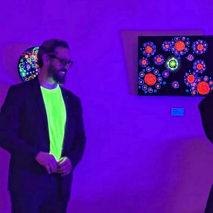 More photos of the 2025 exhibition entitled Glimpse of Another Universe by Michal Plis