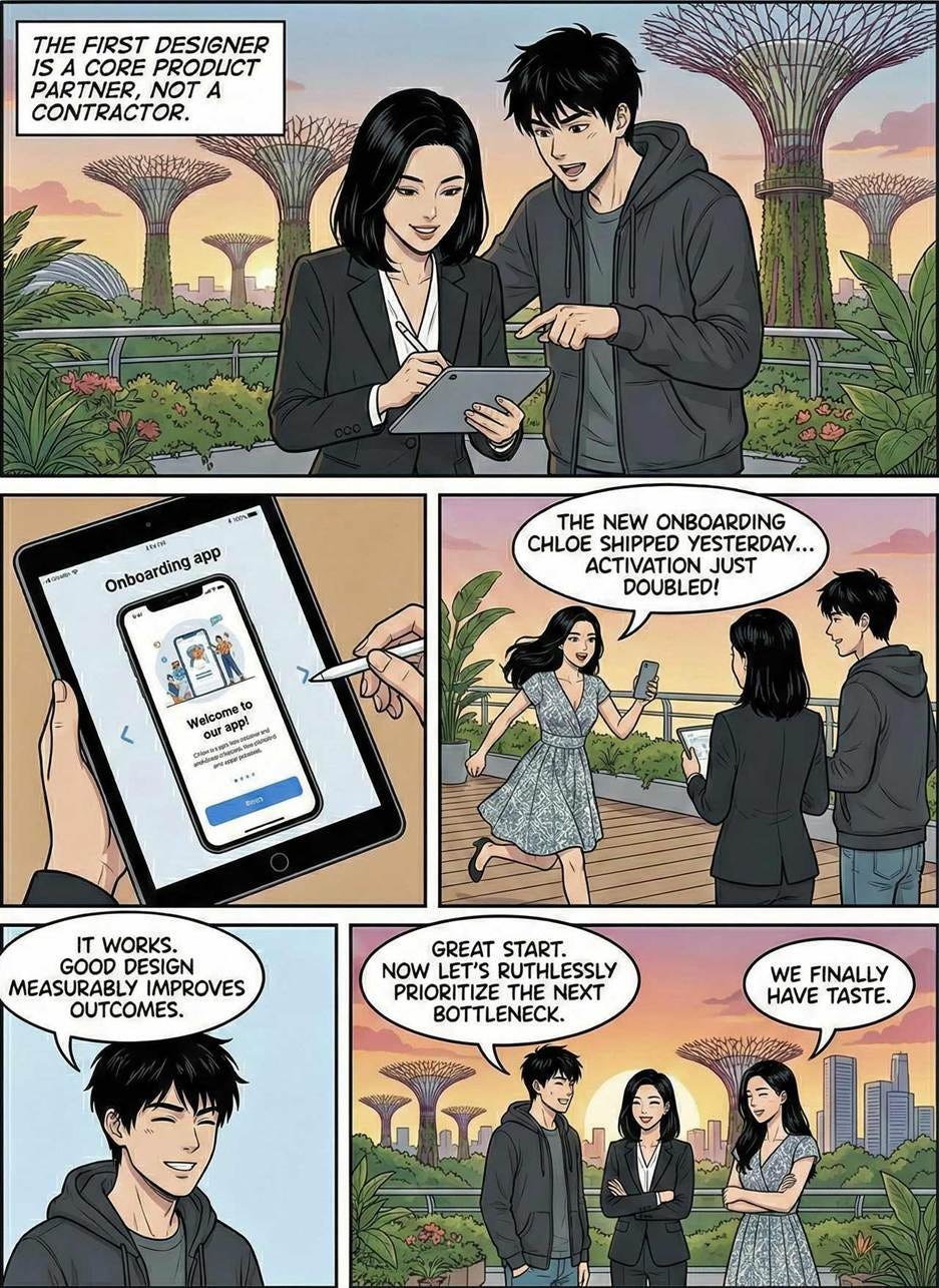 A comic strip of a person and person

AI-generated content may be incorrect.