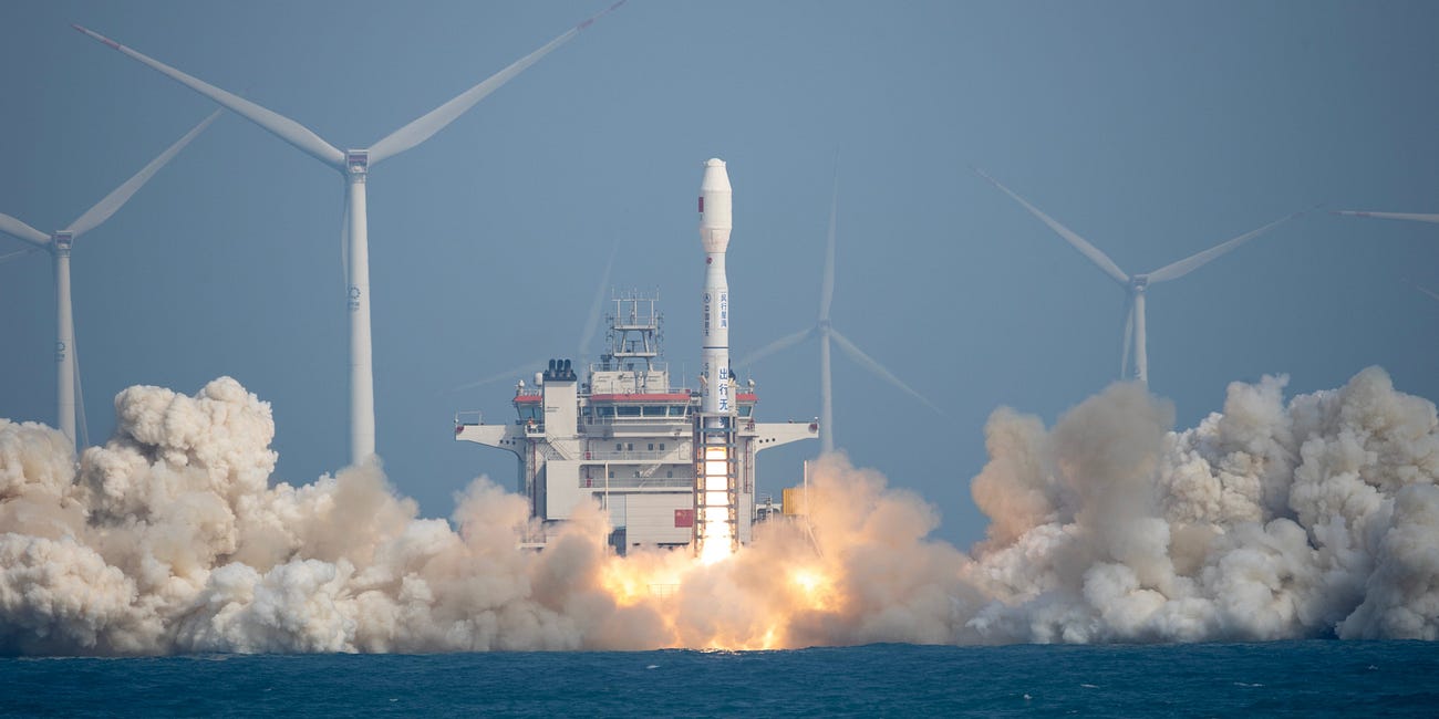 Pakistani, Hong Kong Satellites Deployed via Launch From South China Sea [Jielong-3 Y9]