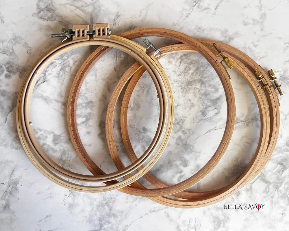 embroidery hoops