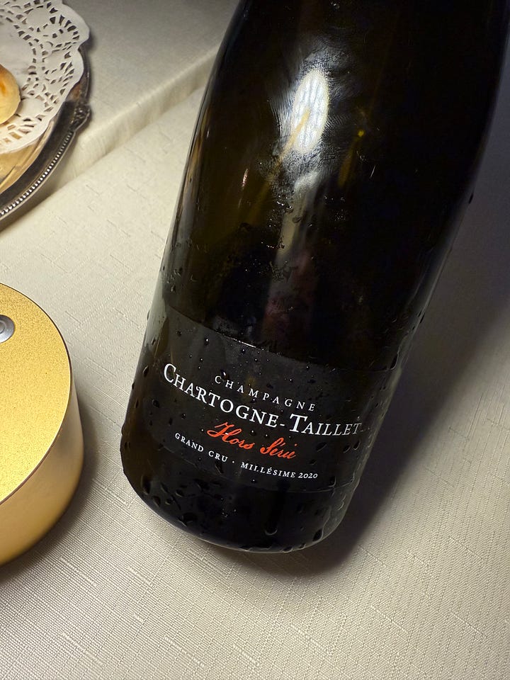 Champagne tasting