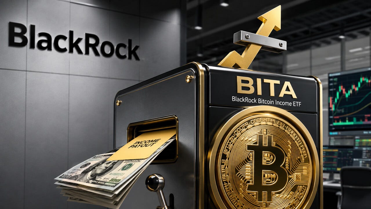 BlackRock's new Bitcoin ETF offers monthly income, but caps gains when  Bitcoin surges