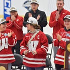 Brunch & 'water' fuel Badgers' national title celebration