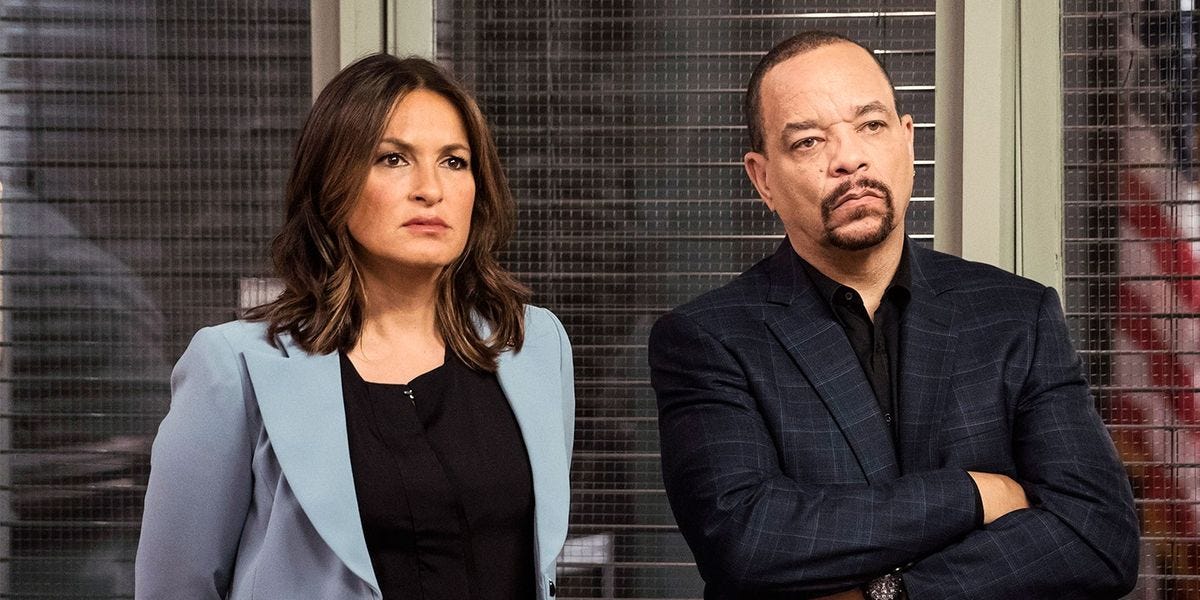 Ice-T and Mariska Hargitay