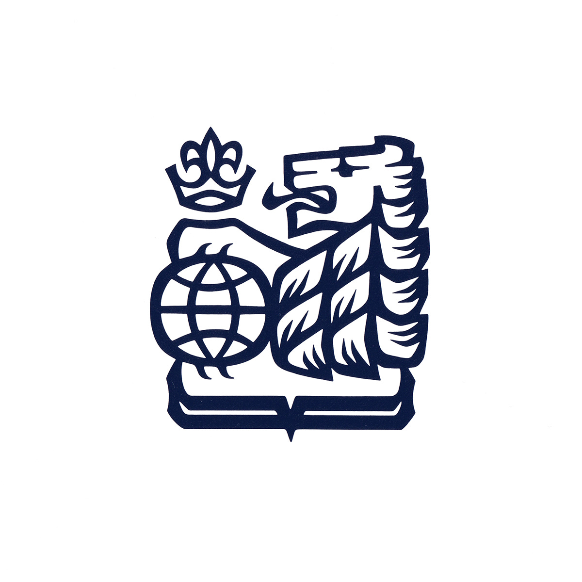 Lippincott & Margulies' 1962 logo for Royal Bank