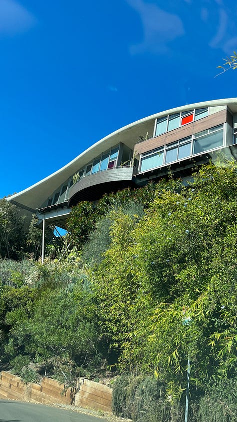 A few of Patrick's favorite homes around LA (Eames, Ennis, Hollyhock, Lautner, Schindler, Neutra)