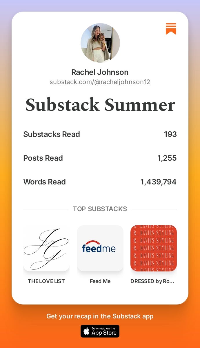 Substack Summer
