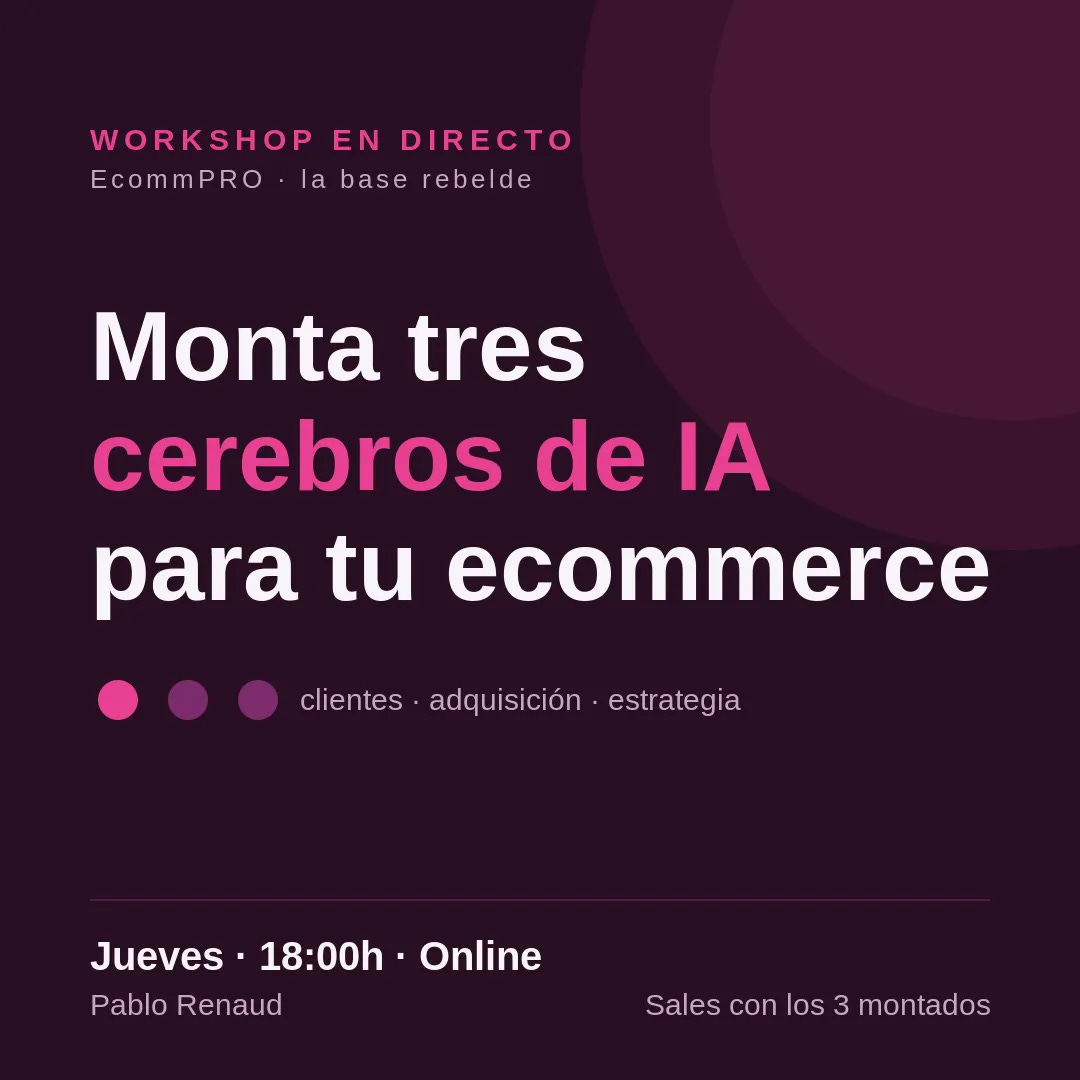 Apúntate al taller de Cerebros IA