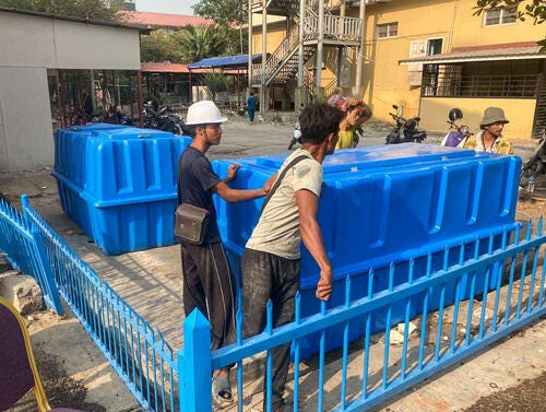 Water Tanks, Mandalay