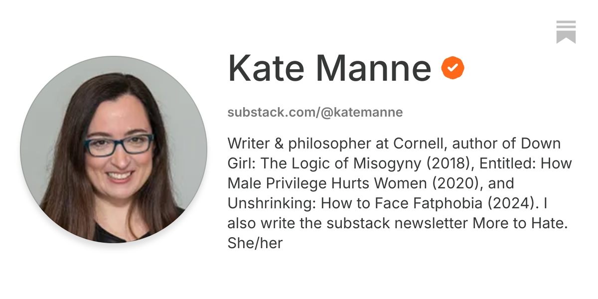 Kate Manne | Substack