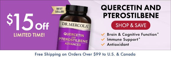 Get $15 Off on Quercetin and Pterostilbene