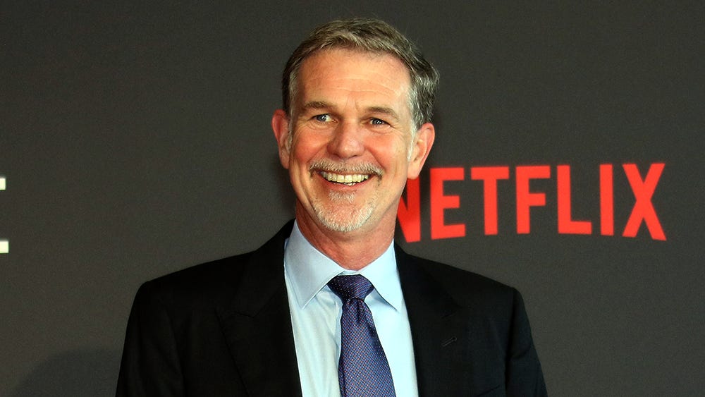 Netflix CEO Reed Hastings Writing Business Book Netflix CEO Reed Hastings Writing Business Book