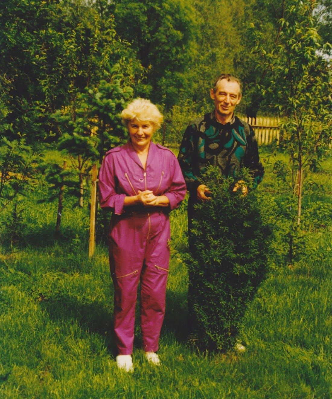 Picture of Kazik with wife Stasia