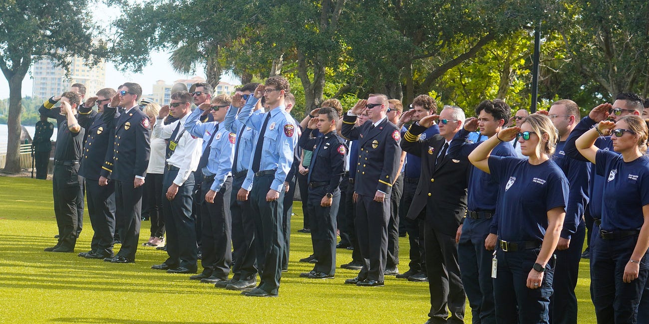 Bradenton Community Honors First Responders at Tribute to Heroes Memorial Ceremony