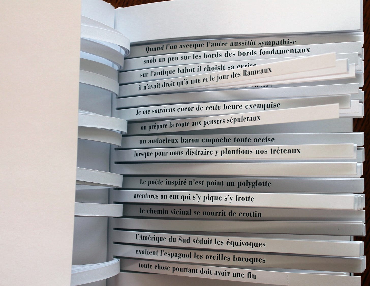 Cent Mille Milliards de Poèmes": Queneau e la letteratura combinatoria |  The Paper Lab