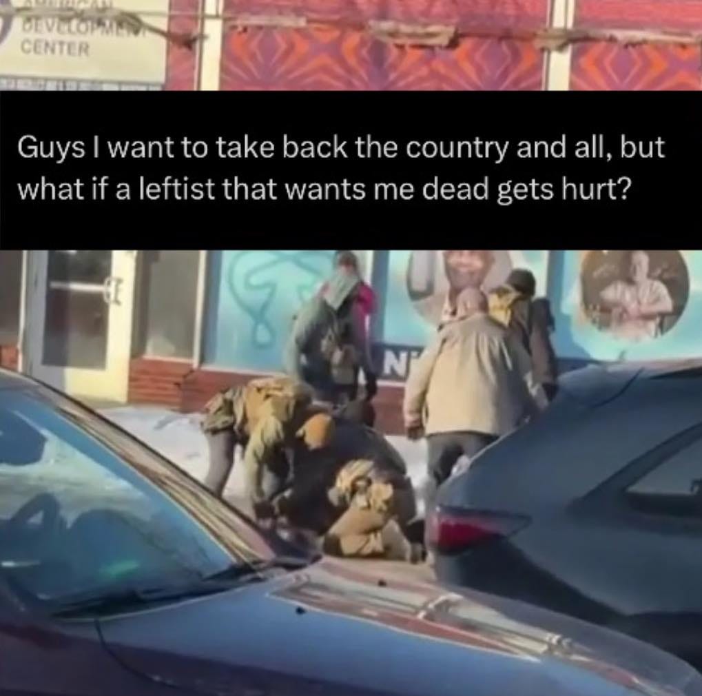 May be an image of text that says 'DEVetol CENTER Guys I want to take back the country and all, but whati if a leftist that wants me dead gets hurt? N''