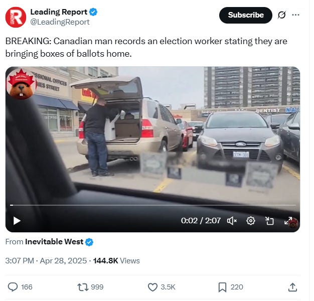 Election Worker CAUGHT Admitting They're Bringing Ballots Home