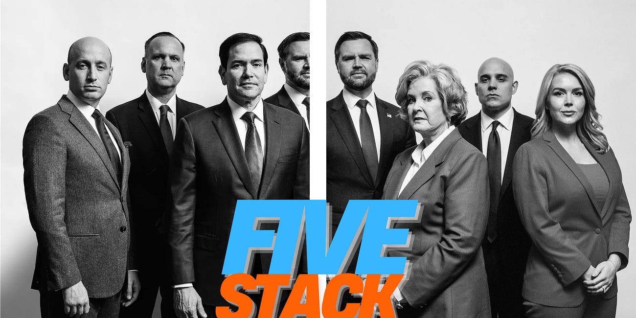 FIVESTACK LIVE: White House in Disarray, Susie Wiles, Hegseth Hides Video, Trump on Reiner, and more