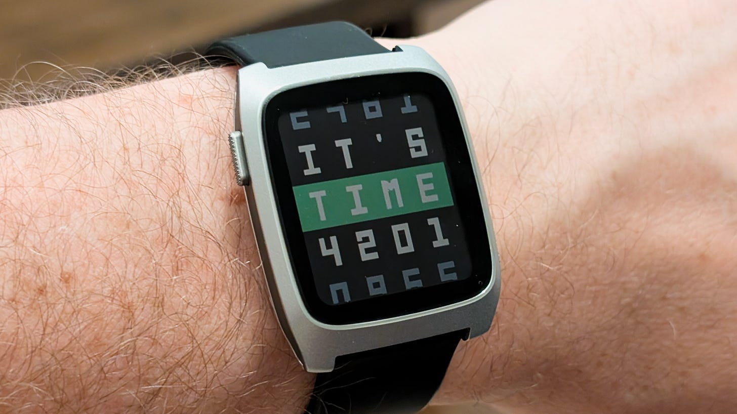 Pebble Time 2 2025 prototype