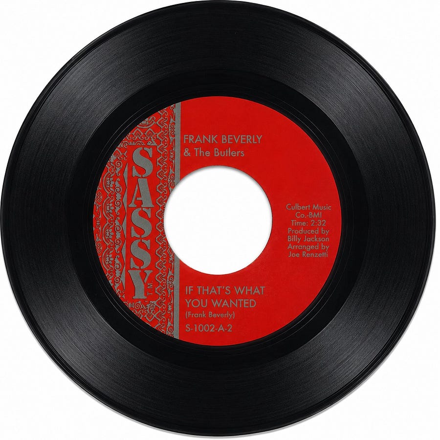 Frankie Beverly & the Butlers If That's What You Wanted