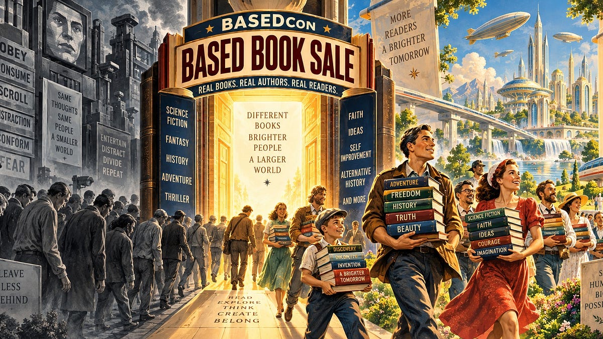 The 2026 BasedCon Based Book Sale