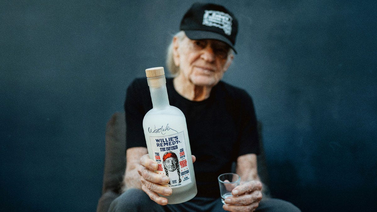 Willie Nelson launches limited edition cannabis drink