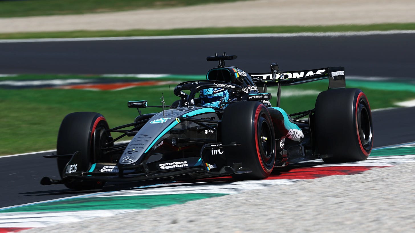 2026 Italian Grand Prix FP3 report and highlights: FP3: George Russell goes fastest from Lewis Hamilton and Max Verstappen in final Italy practice 2026 Italian Grand Prix FP3 report and highlights: FP3: George Russell goes fastest from Lewis Hamilton and Max Verstappen in final Italy practice