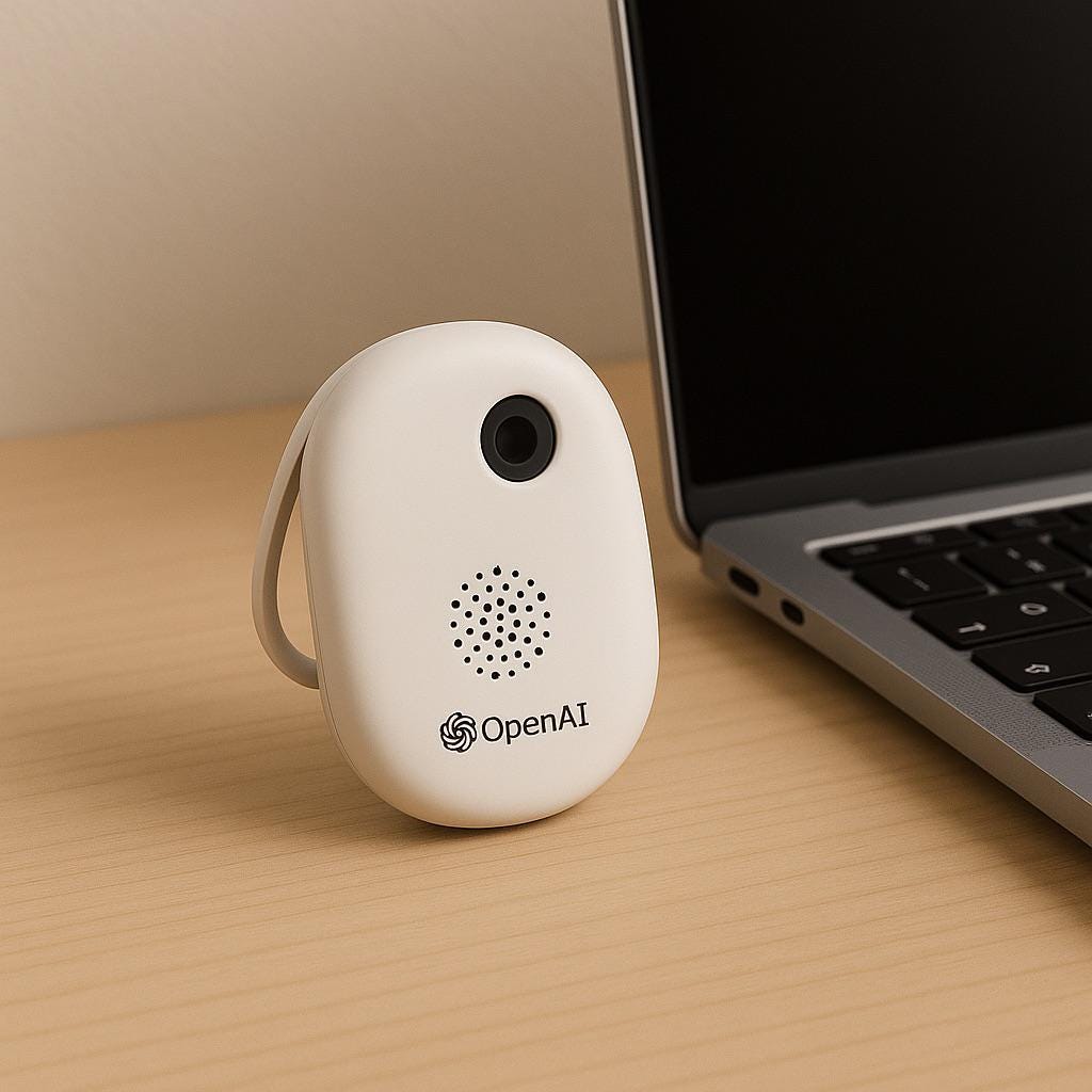 Details leak about Jony Ive's new 'screen-free' OpenAI device :  r/singularity