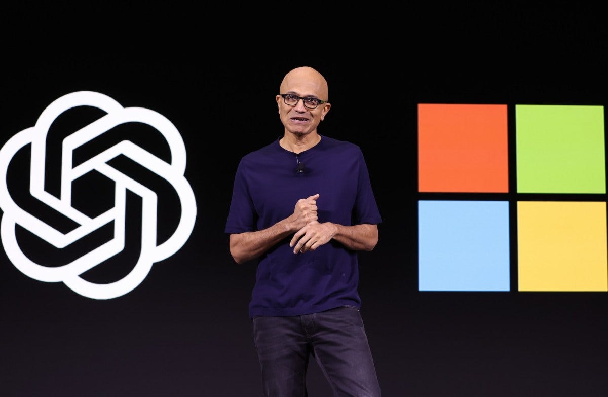 Nadella warnt vor gemieteter KI Nadella warnt vor gemieteter KI