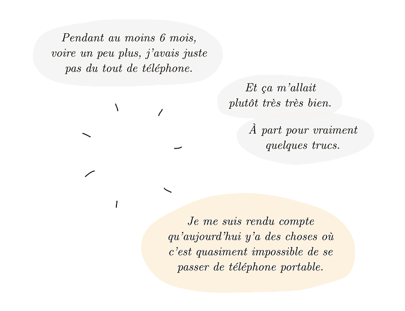 Enzo a vécu sans téléphone pendant six mois