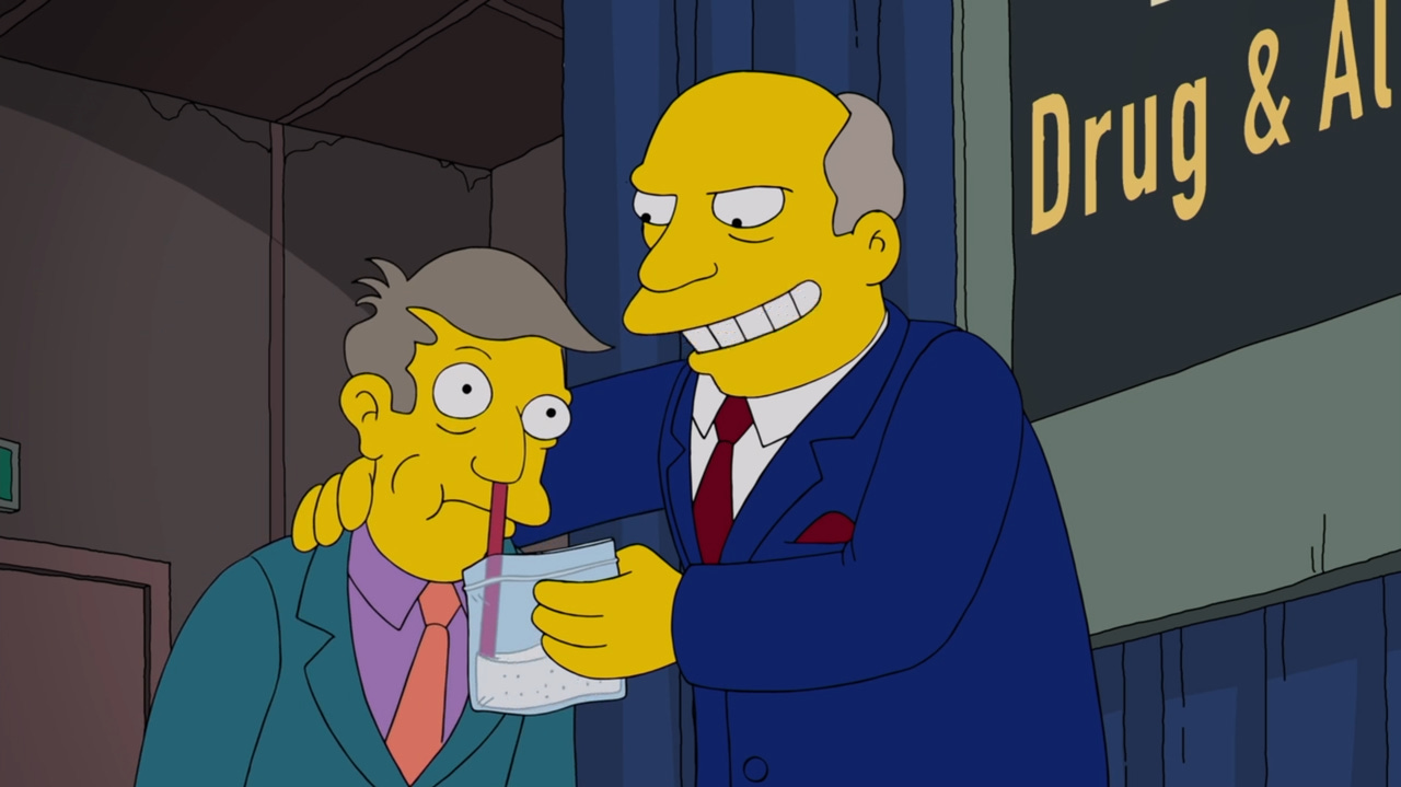 Here, look. — here is a moment of the newest episode from comedy...