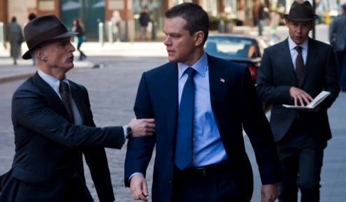 The Adjustment Bureau - inside