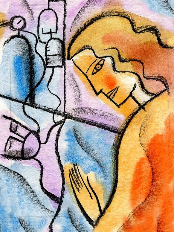 Sickness And Healing Art Print