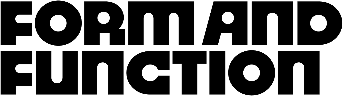 Form and Function Form and Function