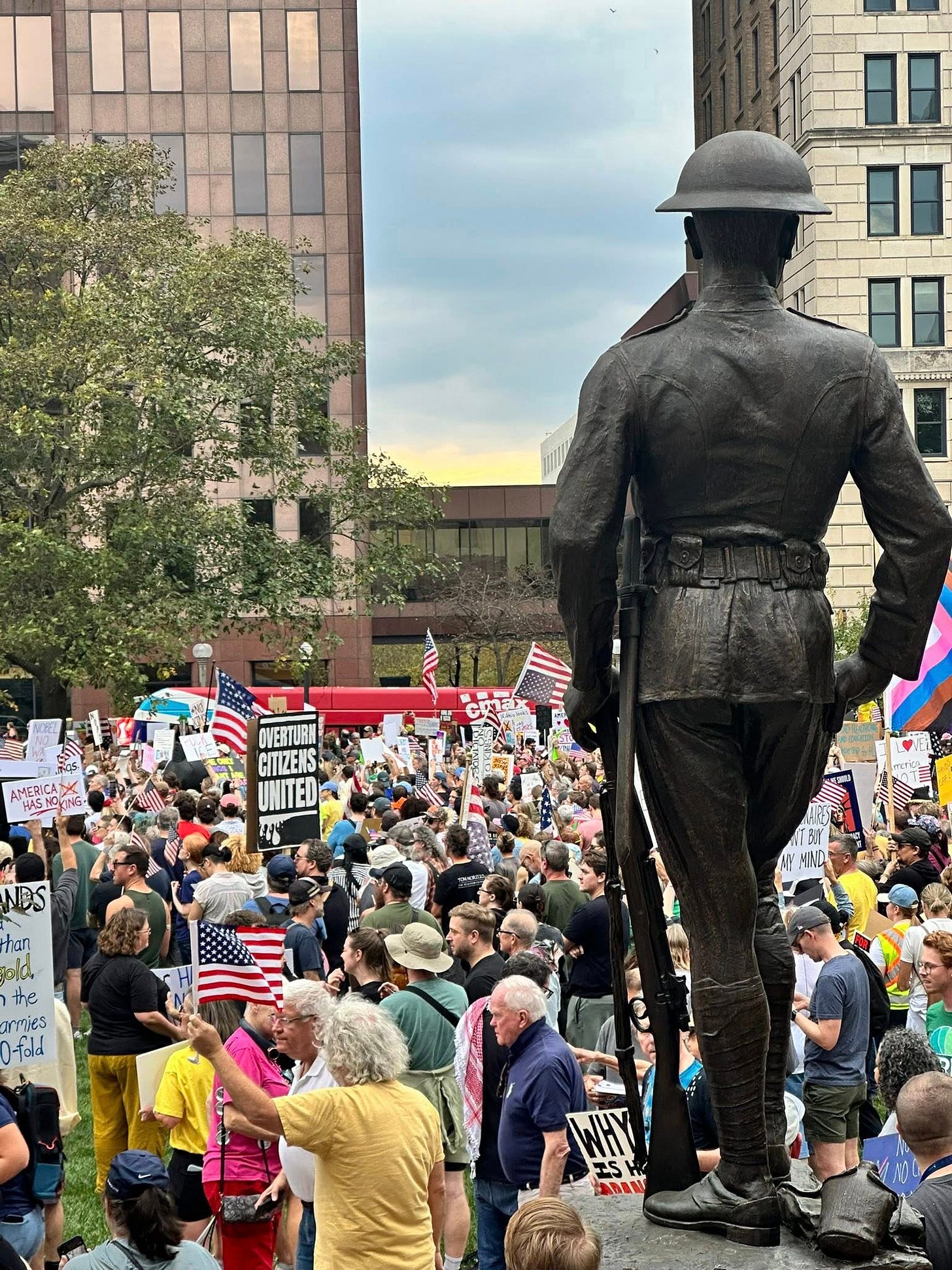 Columbus Ohio NO KINGS October 18th The 50501 Movement