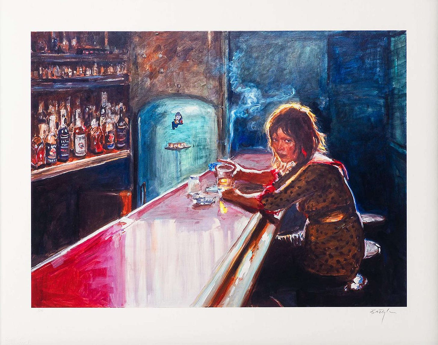 Bob Dylan Hideaway Woman (Signed Print) 2023